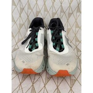 On Cloudmonster Shoes Womens Size 10.5 White Mint CloudTec Running Sneaker